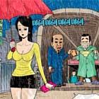 妖妖小精色系军团漫画：卖雨伞，有钱也没用！