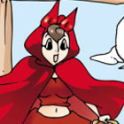 妖妖小精色系军团漫画：邪恶的小红帽，你是来报仇的吗？