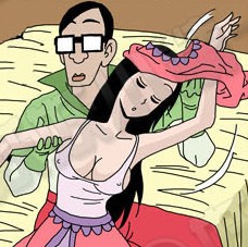 邪恶漫画：睡美人 王子怎么不吻我呀