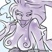 色系军团邪恶漫画：喜欢在浴场调戏帅窝的海浪女神